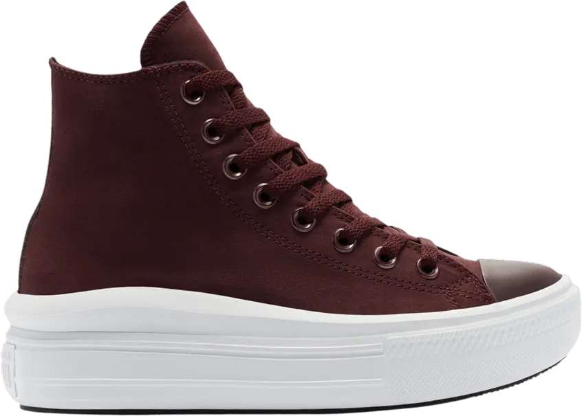  Converse Wmns Chuck Taylor All Star High Move &#039;Diamond Metal - Black Currant&#039;