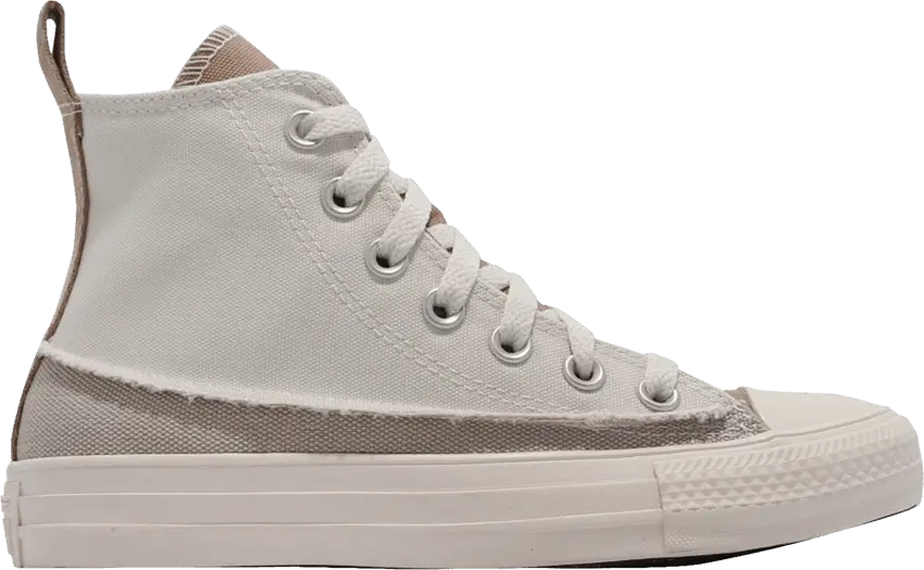  Converse Wmns Chuck Taylor All Star High &#039;White Beige&#039;