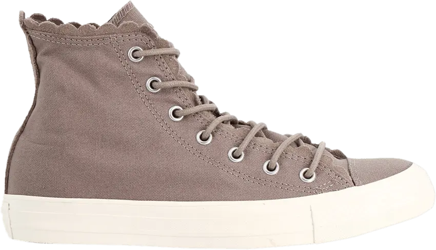  Converse Wmns Chuck Taylor All Star High &#039;Frilly Thrills - Sepia Stone&#039;