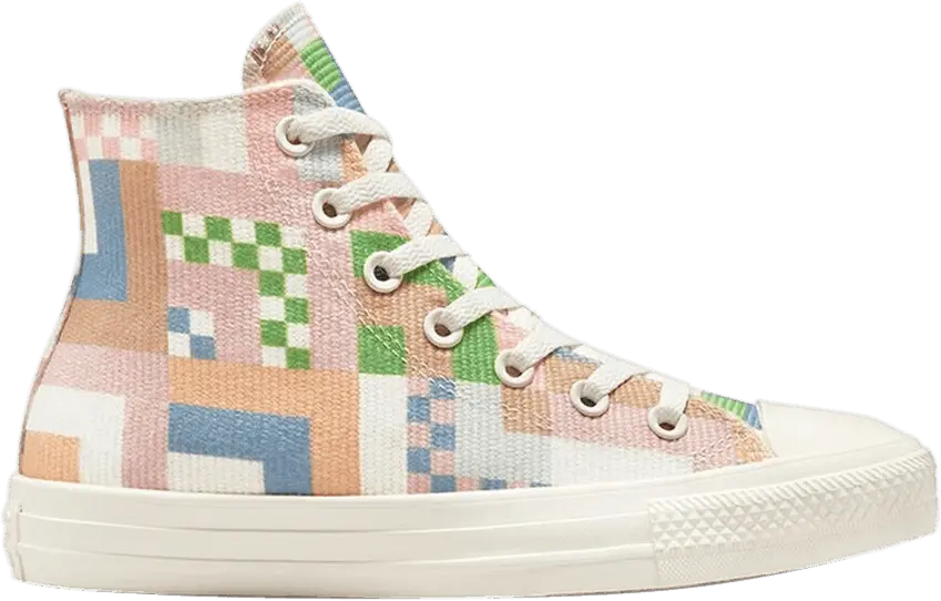  Converse Wmns Chuck Taylor All Star High &#039;Crafted Abstract Stripes&#039;