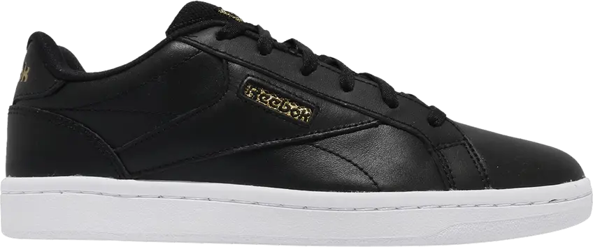  Reebok Wmns Royal Complete Clean LX &#039;Black Gold Metallic&#039;