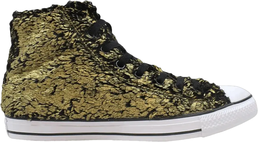  Converse Wmns Chuck Taylor All Star Hi &#039;Gold Black&#039;