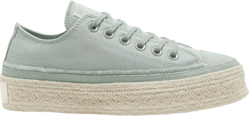  Converse Wmns Chuck Taylor All Star Espadrille Low &#039;Trail to Cove - Green Oxide&#039;