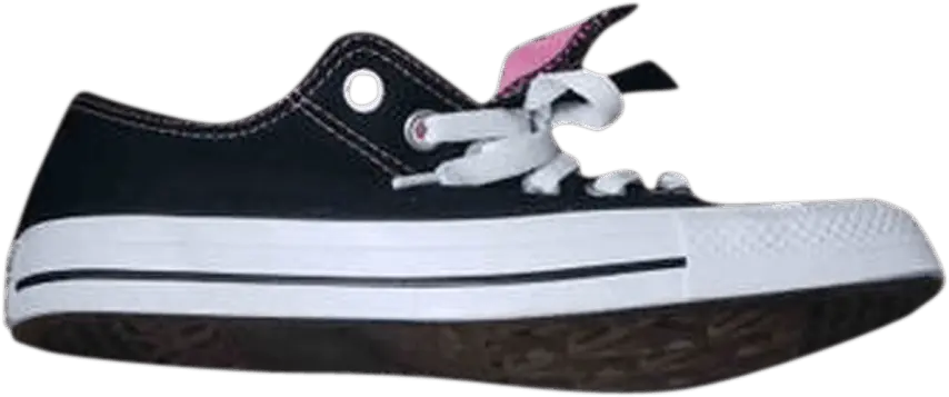  Converse Wmns Chuck Taylor All Star Double Tongue &#039;Black Pink Plaid&#039;