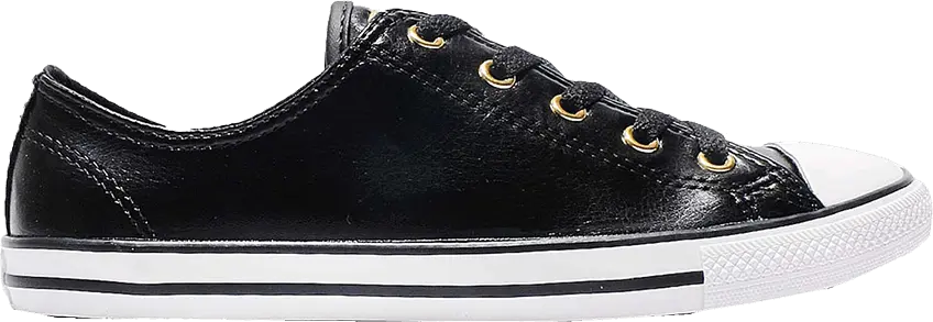  Converse Wmns Chuck Taylor All Star Dainty Ox &#039;Black White&#039;