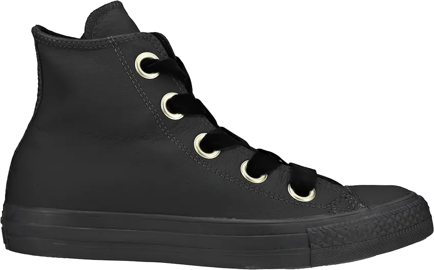  Converse Wmns Chuck Taylor All Star Big Eyelets High &#039;Black Gold&#039;