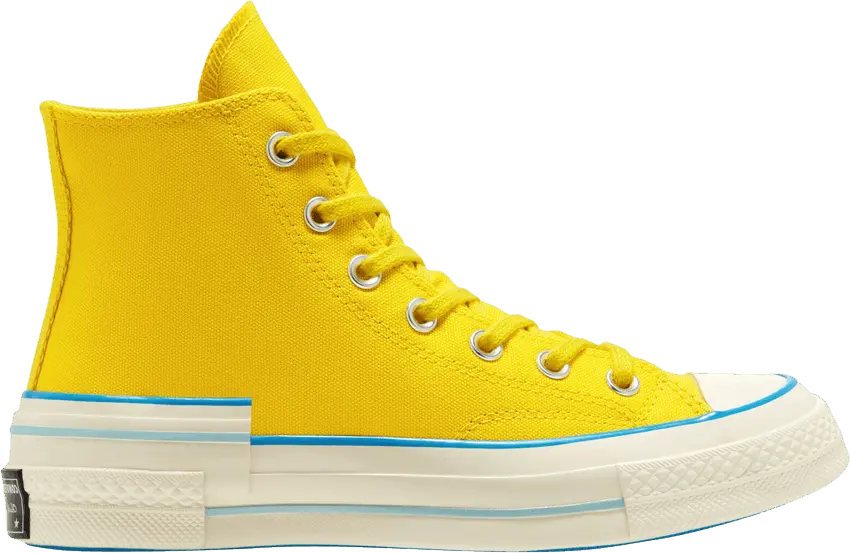 Converse Wmns Chuck 70 High &#039;Popped Color - Speed Yellow&#039;