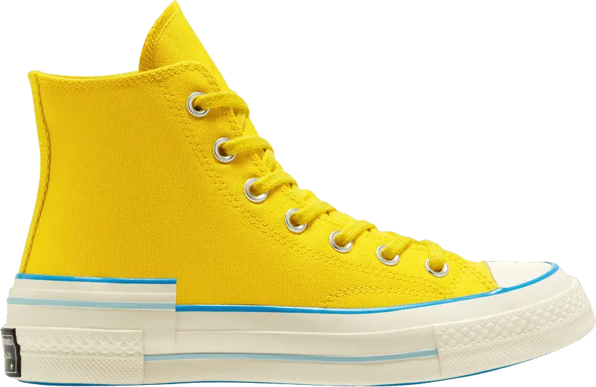  Converse Wmns Chuck 70 High &#039;Popped Color - Speed Yellow&#039;