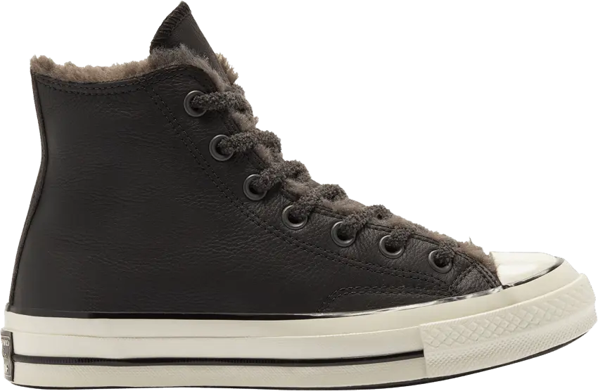  Converse Wmns Chuck 70 High &#039;Cozy Club - Almost Black&#039;