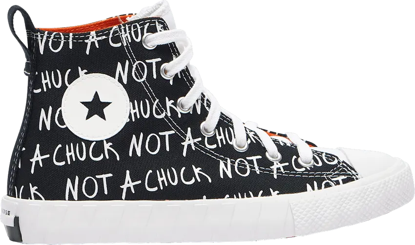  Converse UNT1TL3D OG High GS &#039;Not A Chuck - Black&#039;