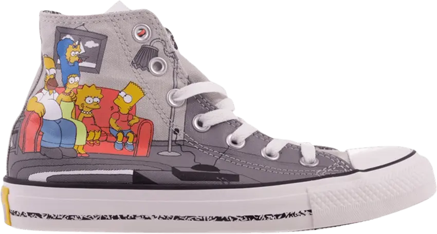  Converse The Simpsons x Chuck Taylor All Star High &#039;Living Room&#039;