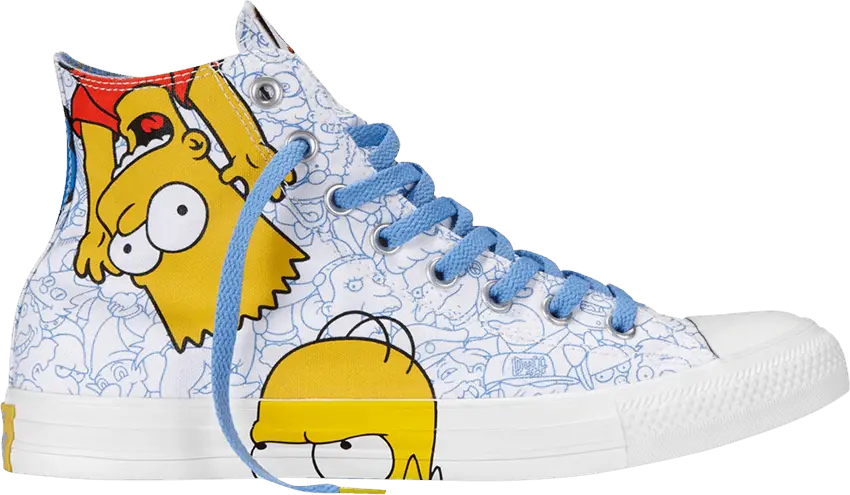  Converse The Simpsons x Chuck Taylor All Star High &#039;Family Homer&#039;