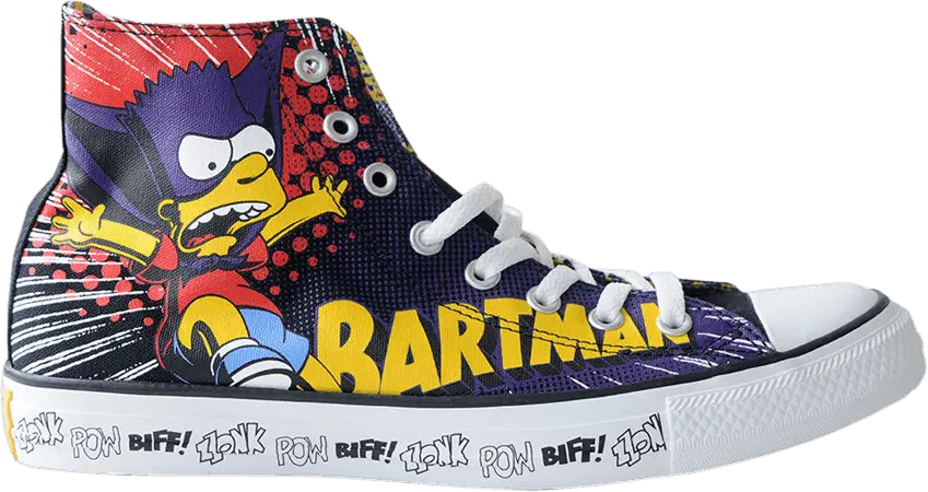  Converse The Simpsons x Chuck Taylor All Star High &#039;Bartman&#039;