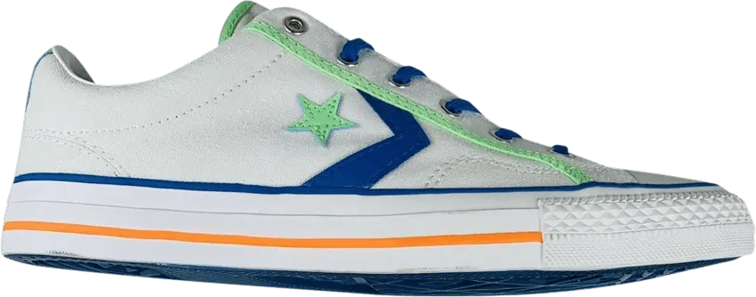  Converse Star Player Low GS &#039;White Blue Green&#039;