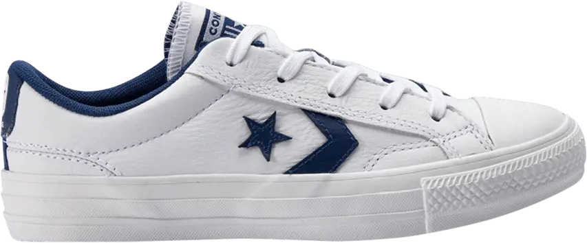  Converse Star Player Low &#039;White Navy&#039;