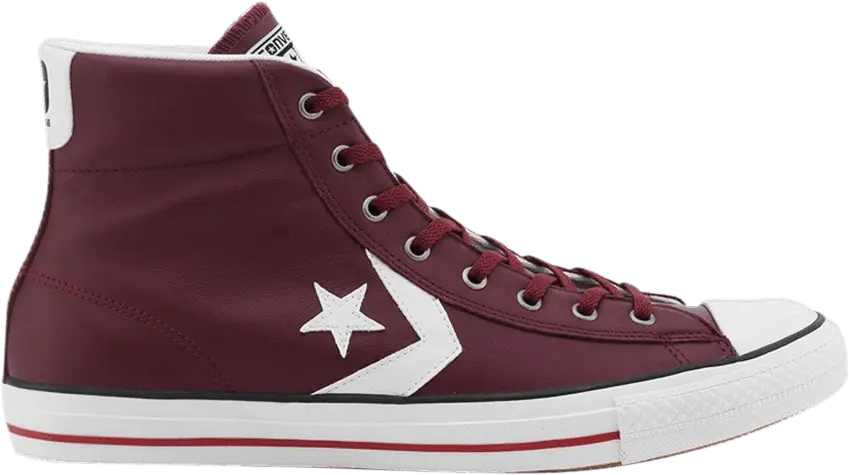  Converse Star Player EV Mid &#039;Burgundy&#039;