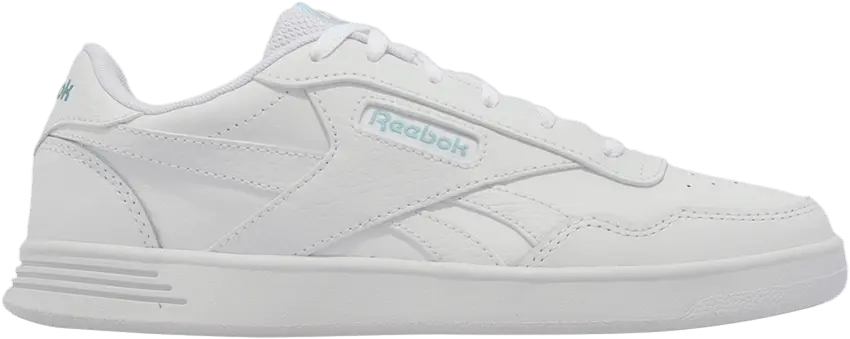  Reebok Wmns Court Advance &#039;White Aqua Iridescent&#039;