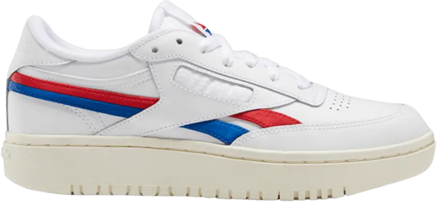 Reebok Wmns Club C Double &#039;Vector Blue Red&#039;