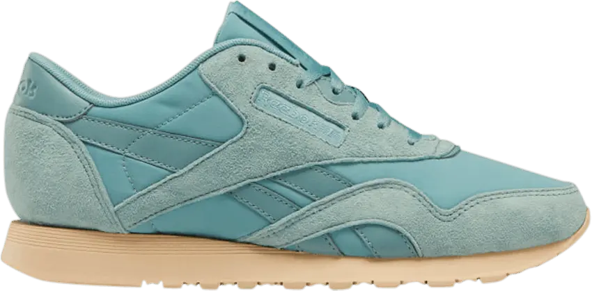  Reebok Wmns Classic Nylon &#039;Green Slate&#039;