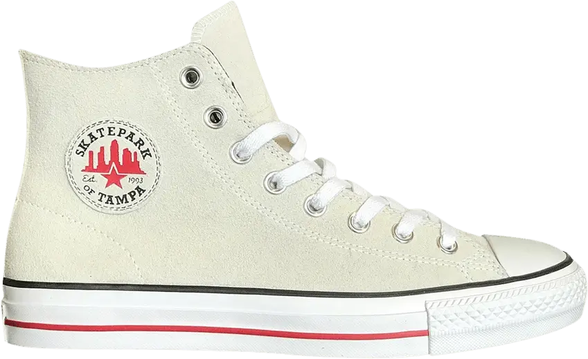 Converse Skatepark of Tampa x Chuck Taylor All Star Pro High &#039;White Gym Red&#039;