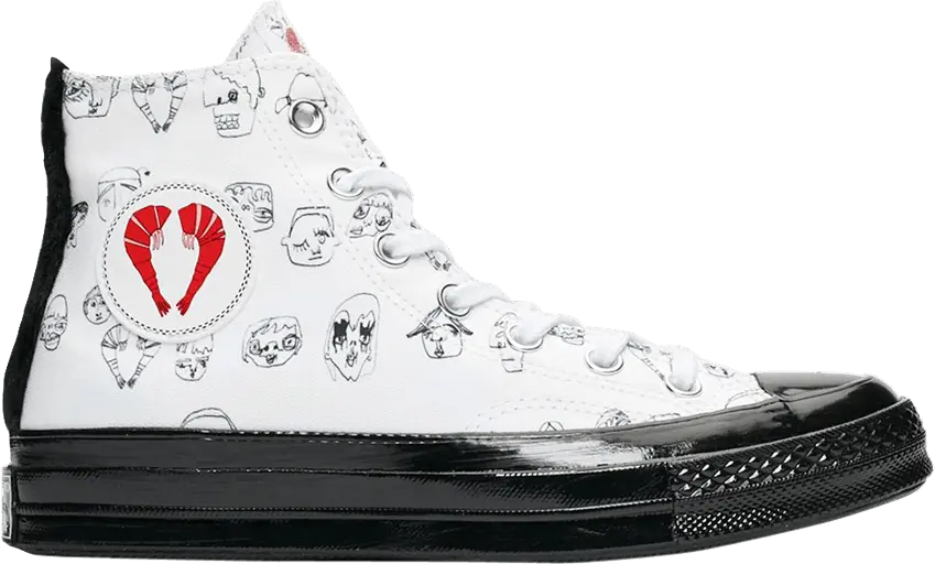 Converse Shrimps x Wmns Chuck 70 High &#039;White Black&#039;