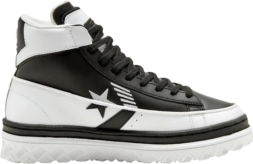  Converse Pro Leather X2 High &#039;Rivals Pack - Black White&#039;