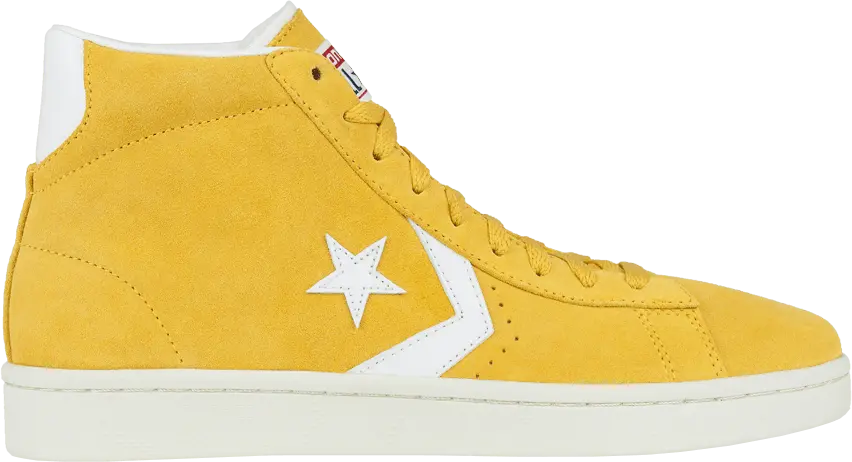  Converse Pro Leather Mid &#039;Yellow&#039;