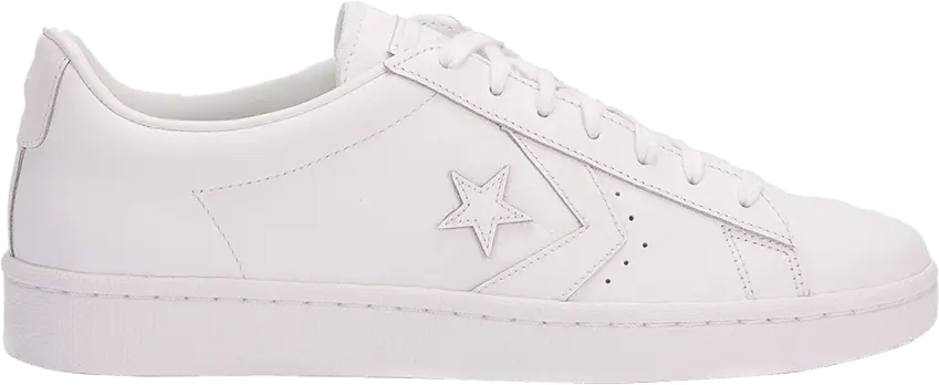  Converse Pro Leather Low &#039;Triple White&#039;