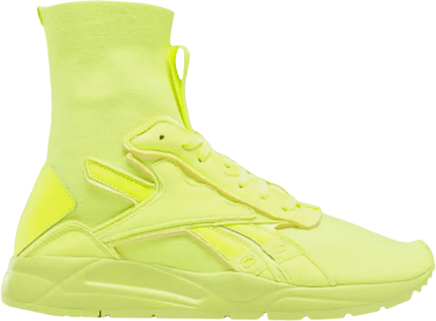 Reebok Victoria Beckham x Bolton Sock High &#039;Solar Yellow&#039;