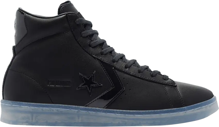 Converse Pro Leather High &#039;Black Ice - Black Clear&#039;