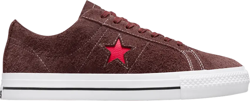  Converse One Star Pro Cons Low &#039;Eternal Earth Brown Red&#039;