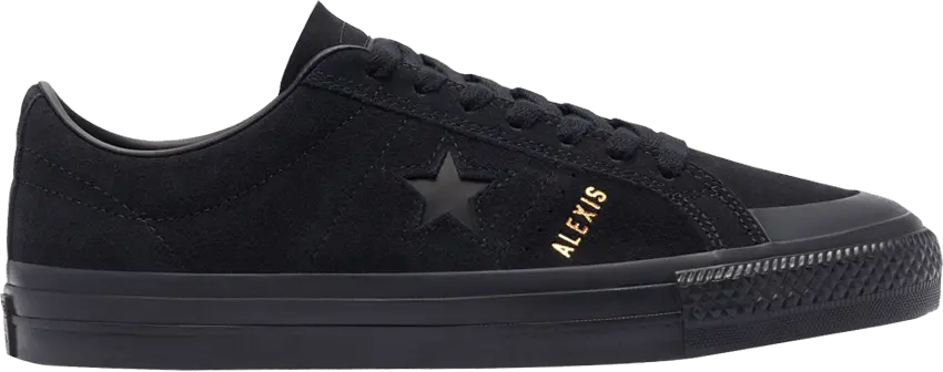  Converse One Star Pro AS Cons Low &#039;Triple Black&#039;