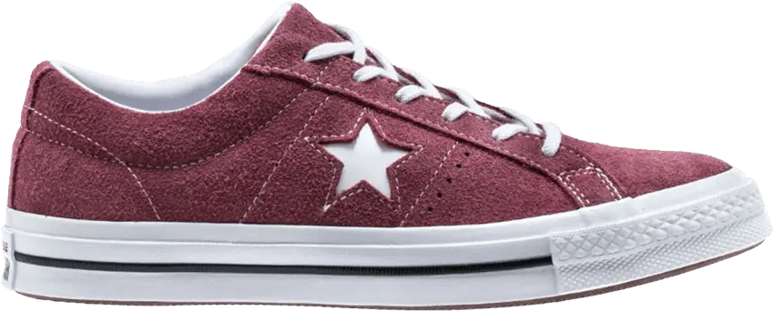  Converse One Star Ox Kids &#039;Deep Bordeaux&#039;