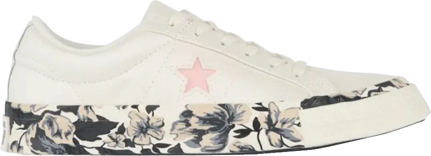  Converse One Star Low GS &#039;Floral Sole&#039;