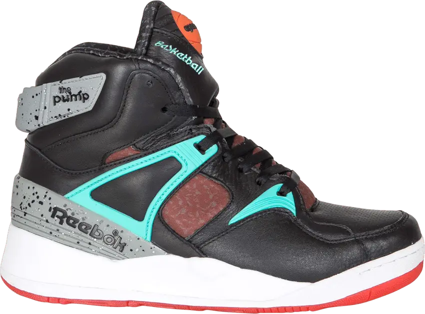  Reebok The Pump Certified &#039;Black Teal Orange&#039;