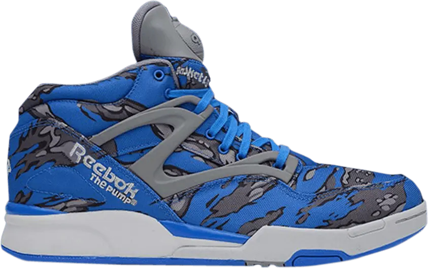  Reebok Stash x Pump Omni Lite &#039;25th Anniversary Camo - Blue&#039;