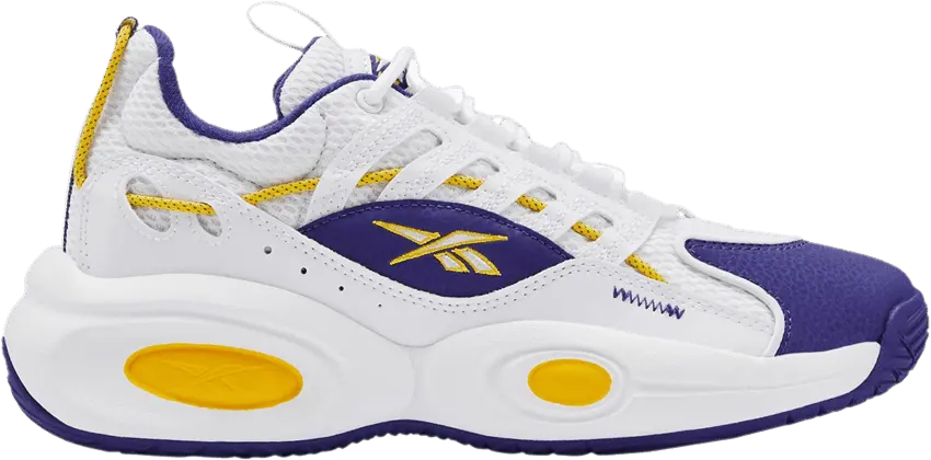 Reebok Solution Mid &#039;White Purple Gold&#039;