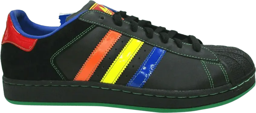  Adidas Superstar 2 CB &#039;Black Rainbow&#039;