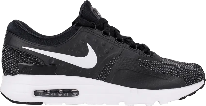  Nike Air Max Zero Essential Black/White/Dark Grey