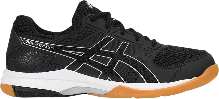  Asics Wmns Gel Rocket 8 &#039;Black Gum&#039;