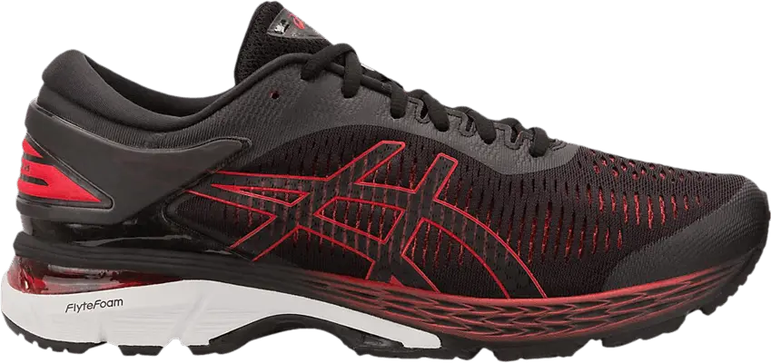  Asics Gel Kayano 25 &#039;Black Classic Red&#039;