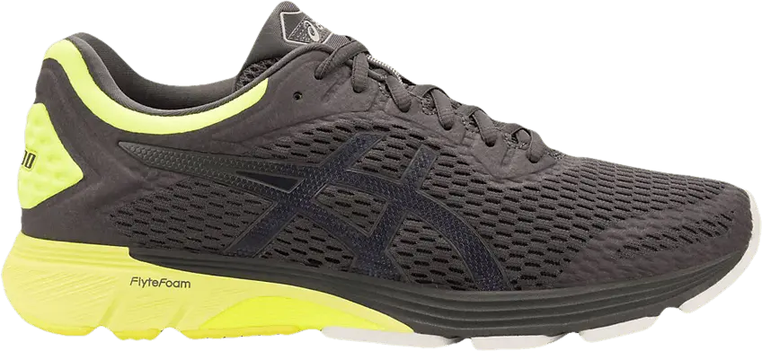 Asics GT 4000 2E Wide &#039;Dark Grey Safety Yellow&#039;