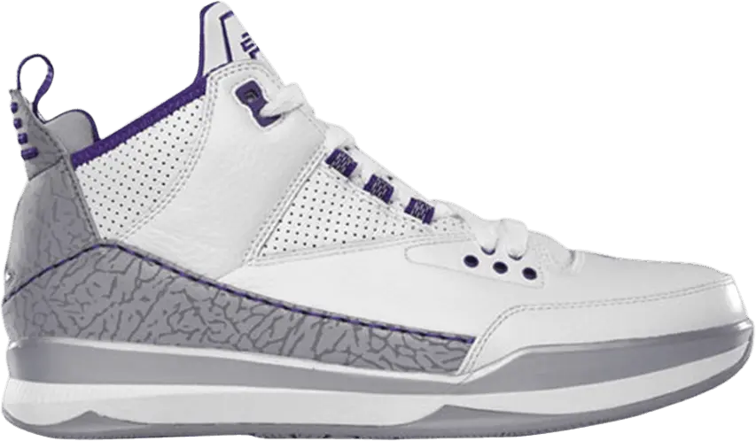 Jordan CP3.III Tribute &#039;White Varsity Purple&#039;