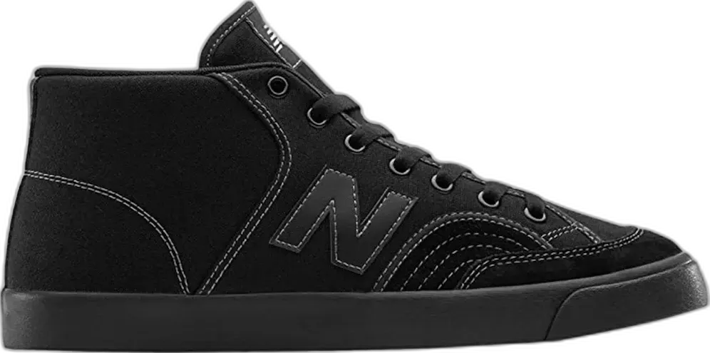  New Balance Numeric 213 Black White Stitching