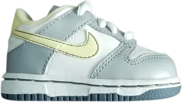  Nike Lil&#039; Dunk Low &#039;05 TD &#039;White Lemon Chiffon&#039;