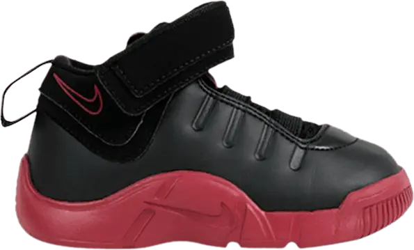  Nike Little LeBron 4 TD &#039;Black Varsity Red&#039;