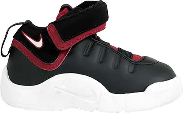  Nike Little LeBron 4 TD &#039;Black Crimson&#039;