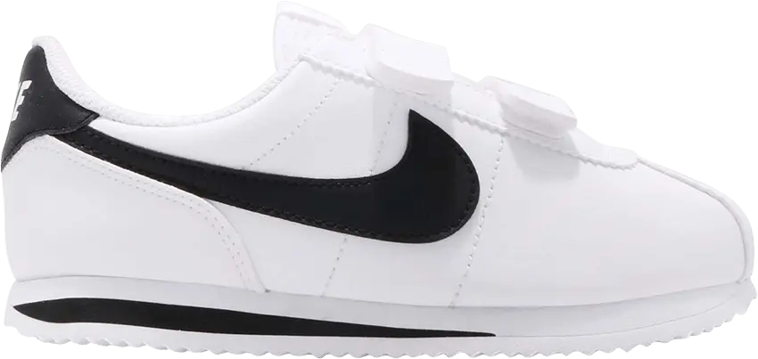  Nike Cortez Basic SL White Black (PS)