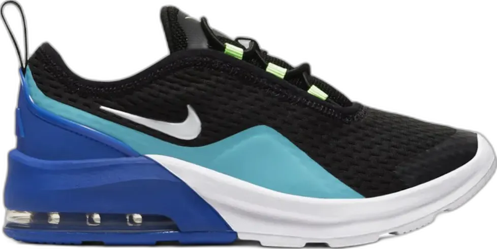 Nike Air Max Motion 2 Black Hyper Blue (PS)