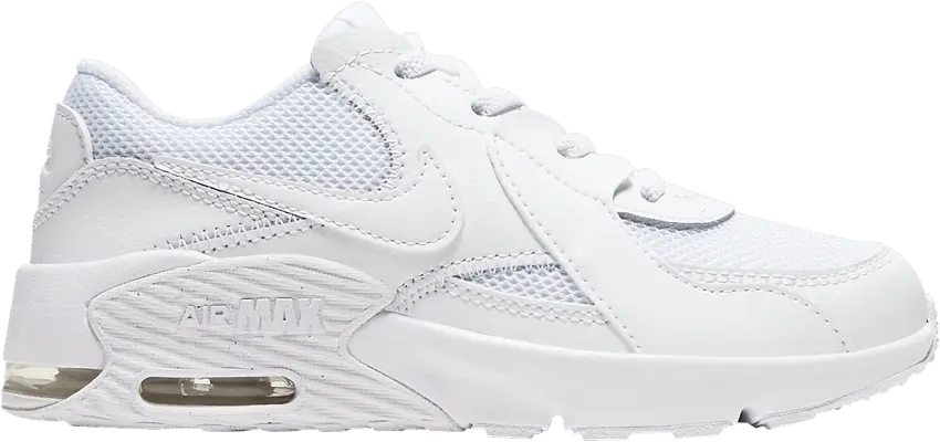  Nike Air Max Excee Triple White (PS)